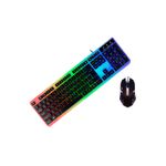 Teclado Desktop C/Fio + Mouse RGB XC-CB-05