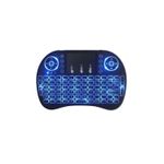 Teclado Mini Air Mouse Touch Wireless S/Fio C/Led Preto LTVB45006