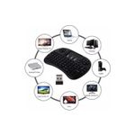 Teclado Mini Air Mouse Touch Wireless S/Fio C/Led Preto LTVB45006
