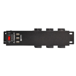 Filtro de Linha 6T+3 USB 10a 1.2m Ipec Preto