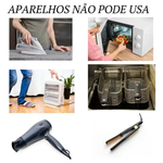 Extensão Elétrica Bivolt 10A 3 Saídas OEM Preto