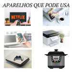 Extensão Elétrica Bivolt 10A 3 Saídas OEM Preto
