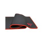 Mousepad Gamer Havid HV-MP830 30x90cm Costura vermelha Preto