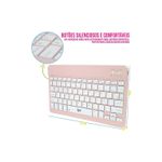 Teclado Desktop Tablet + Mouse S/Fio Bluetooth 5.2 ANJ.GG
