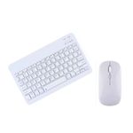 Teclado Desktop Tablet + Mouse S/Fio Bluetooth 5.2 ANJ.GG