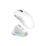 Mouse S/Fio Attack Shark X11 Bluetooth 2.4G USB-C Branco
