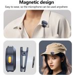 Microfone Lapela S/Fio Redondo Lightning Preto