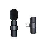 Microfone Lapela S/Fio Wireless Lightning P-6112 A-MK232 OEM - 1 micro