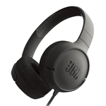 Fone de Ouvido Headphone JBL Tune 500 Preto C/Fio C/microfone