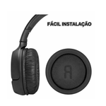 Almofadas para Fone de Ouvido e Headset 45mm Par Preto