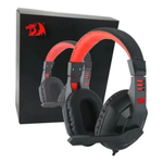 Fone de Ouvido Headset Ares Redragon H120 c/fio c/ microfone 
