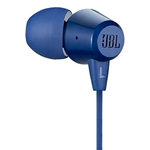 Fone de Ouvido JBL C50HI c/ microfone C/Fio azul