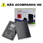 Case HD 2.5 Para XBOX 360 Slim e Super Slim Preto S/HD