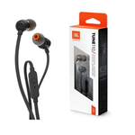 Fone de Ouvido JBL Tune110 c/ microfone preto C/Fio