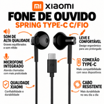 Fone de Ouvido Xiaomi Spring Type-C C/fio