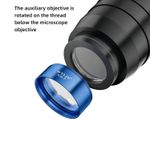 Lente Auxiliar Para Microscópio WD120 0.7x