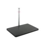 Base Microscopio Metal 20cmx25cm com Haste 24.5cm