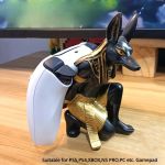 Suporte Para Celular e Controle Anúbis Preto e Dourado