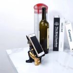 Suporte Para Celular e Controle Anúbis Preto e Dourado