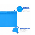 Manta Antiestática Bancada Extra Grande 70x40 TE-713 - Azul 