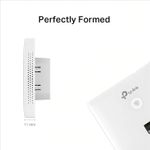 Roteador Wi-Fi MU-MIMO AC1200 EAP230 Wall Dual Band Gigabit Branco Tp-link 
