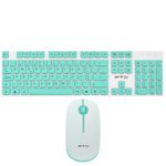 Teclado Desktop S/Fio + Mouse Wireless 2.4G FTX/ANJ.GG