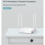 Roteador Wi-Fi Fast Archer C21 Dual Band AC750 4 Antenas Tp-Link 