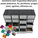 Gaveteiro Organizador 7001 Para Pecas De Manutenção