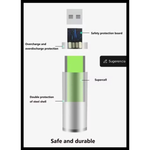 Bateria Pilha AAA 1.5v 3000mAh de Lítio Recarregável 