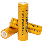 Pilha 14500 5000mAh 3.7v luatek