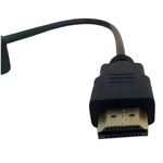 Adaptador HDMI Fêmea x VGA Macho c/ Áudio, Conversor Compatível 1080
