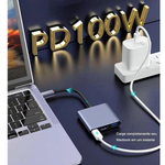 Adaptador HDMI USB tipo C, USB 4K ANJ.GG