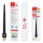 Adaptador Wireless Usb 2.0 1800mbps 2.4 Ghz Usb C/antena