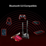 Placa Wireless PCIe AX3000 Dual Bnad  2 antenas Wifi 6 Bluetooth 5.0 Archer TX3000E TP-Link