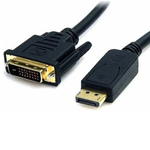 Cabo DVI Macho x DisplayPort Macho 1,8m