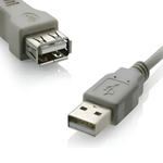 Cabo Extensor Multilaser USB 2.0 Macho X Fêmea 1,8M
