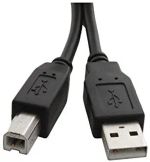 Cabo Impressora Usb 2.0, Reto, tipo A Macho para tipo B 1.4M