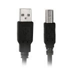Cabo Impressora Usb 2.0, Reto, tipo A Macho para tipo B 1.4M