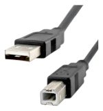 Cabo Impressora Usb 2.0, Reto, tipo A Macho para tipo B 1.4M