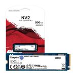 Nvme 500GB M.2 Kingston NV2 Pcie 4.0 3500MB/s