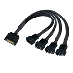 Cabo Molex/SATA 4 Pinos Para 4 Fan PWM