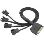 Cabo Molex/SATA 4 Pinos Para 4 Fan PWM