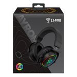 Fone de Ouvido Headset AYRON Clanm C/microfone C/Fio