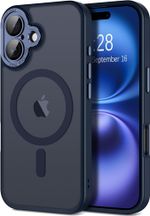 Capa magnética fosca translúcida para iPhone 16