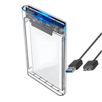 Case HD 3.0 Transparente USB x HD SATA 2.5
