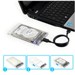 Case HD 3.0 Transparente USB x HD SATA 2.5