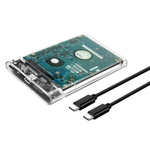 Case HD 2.5 Transparente USB-C x USB-C 3.1