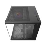 Gabinete Gamer Atom M-ATX Mini Tower C/1 Fan Traseira Preto Pichau