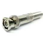 Conector BNC 6mm Macho Mola Parafuso