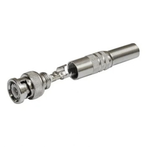 Conector BNC 6mm Macho Mola Parafuso